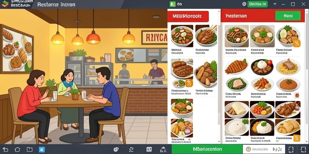 Tampilan antarmuka yang menarik dan mudah dinavigasi.