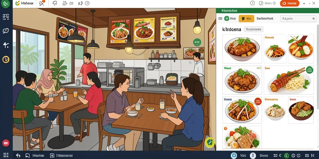 Tampilan antarmuka yang ramah pengguna.