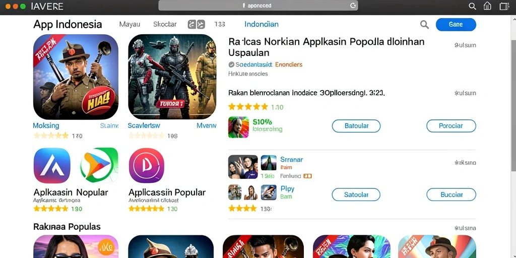 Tampilan antarmuka yang user-friendly.