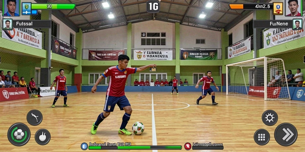 Tangkapan layar menunjukkan grafis menawan dari dunia GAME.