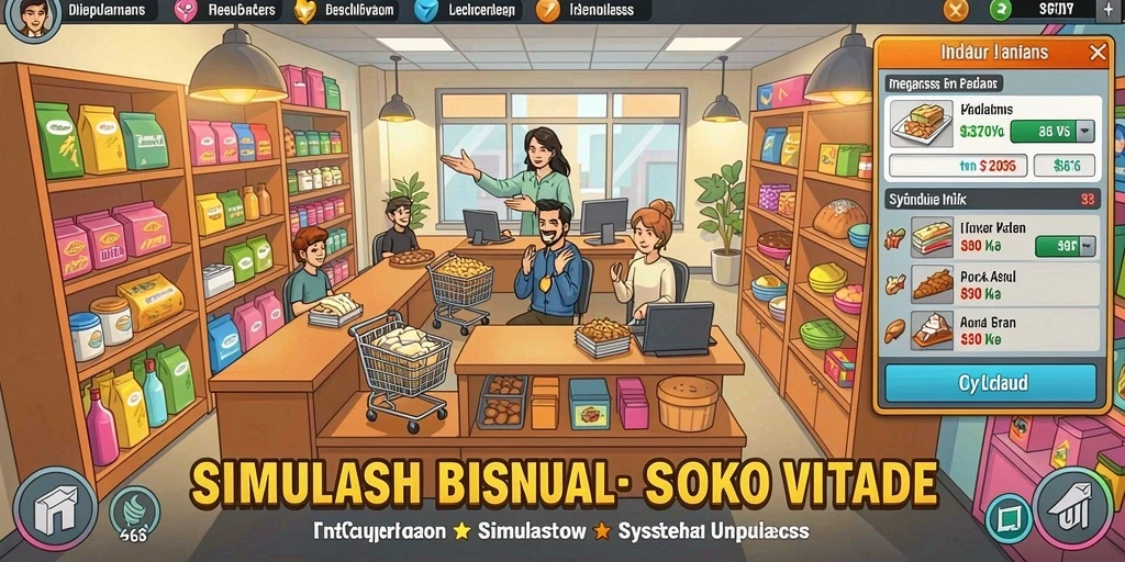 Antarmuka pengguna yang sederhana dan menarik.