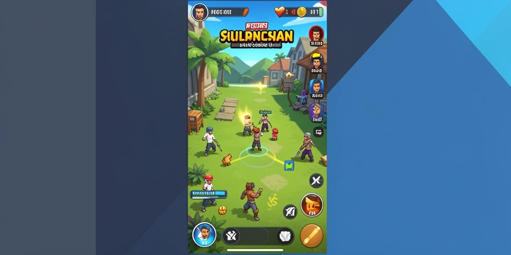Tampilan grafis menarik dari level pertama.