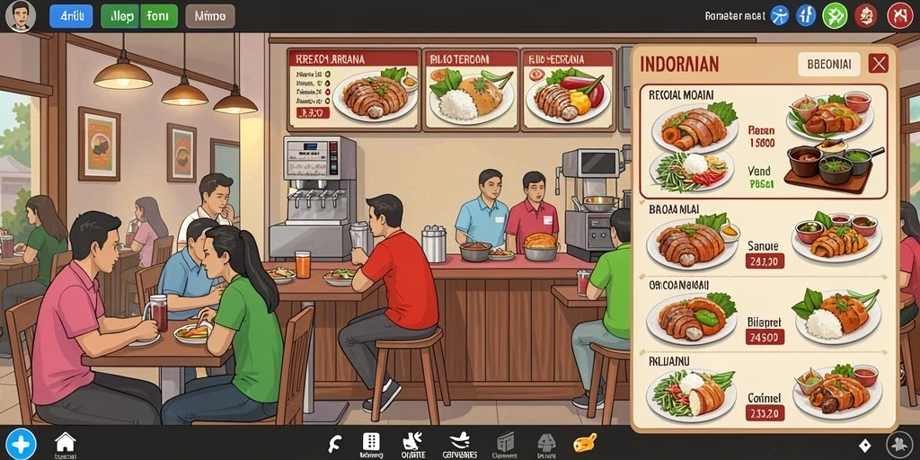 Tampilan antarmuka yang menarik dan ramah pengguna.