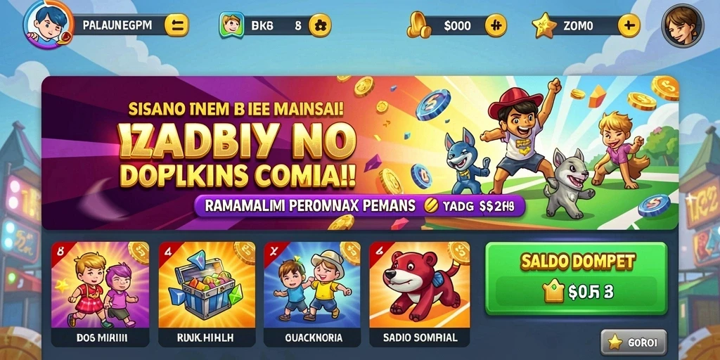 Tampilan antarmuka yang menawan dan user-friendly.