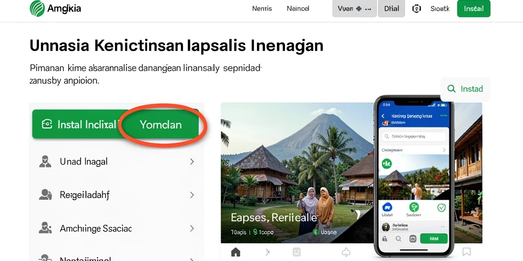 Tampilan antarmuka yang user-friendly dan menarik.