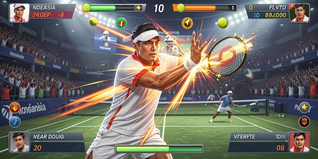 Tangkapan layar permainan slot dengan grafis yang menakjubkan.