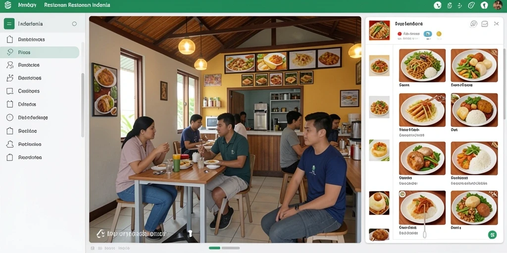 Tampilan antarmuka yang intuitif dan ramah pengguna.